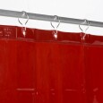 Typizovaná plachta pro svařovací boxy – weld, červená
