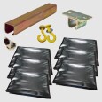 závěsný systém s kolejničkou 6 m na strop a weld plachtami 1300x2000 mm