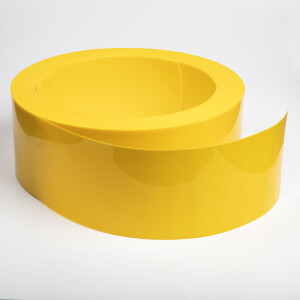 Lamela FB111 - Měkčené PVC 200/2 mm žluté